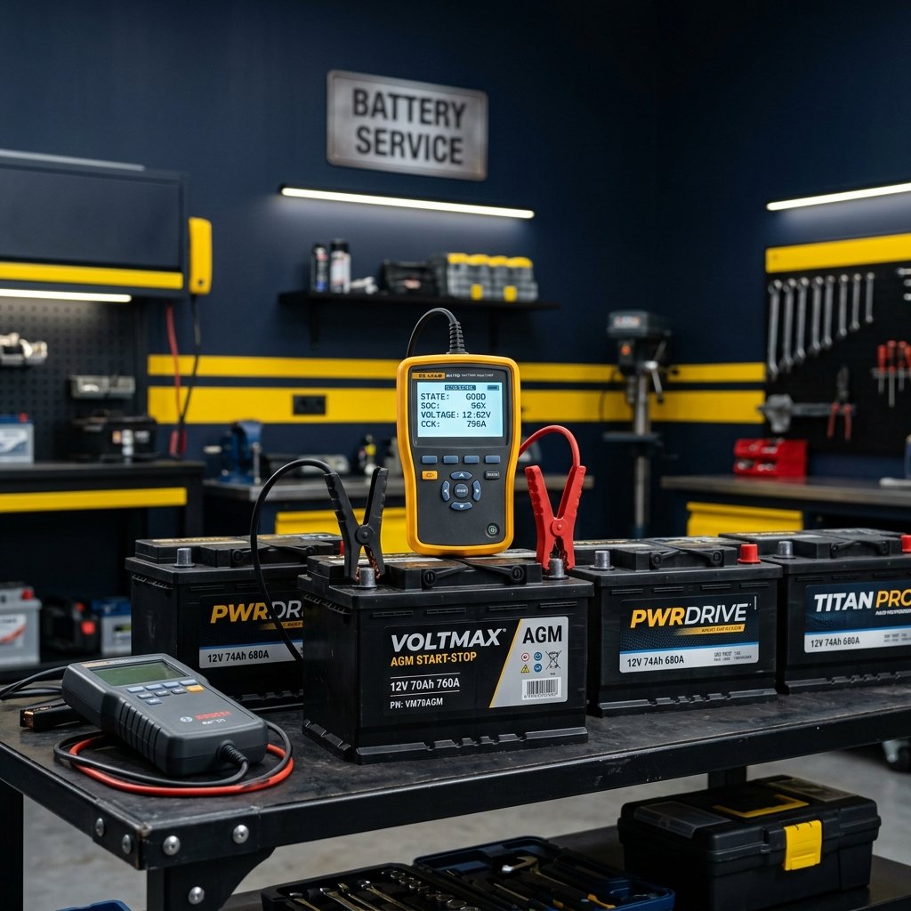 Navkar Car Spa Battery Testing and Sales Center