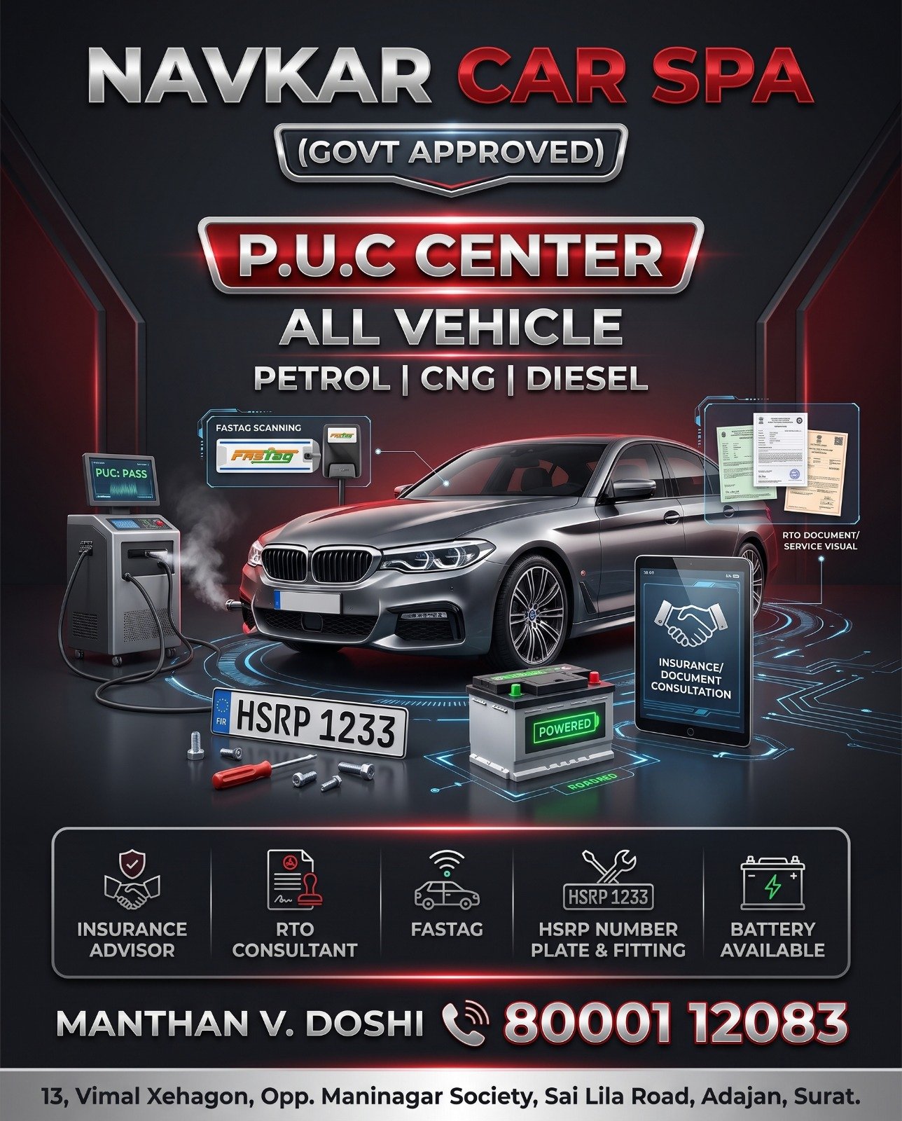 RTO vehicle advisor Navkar Car Spa